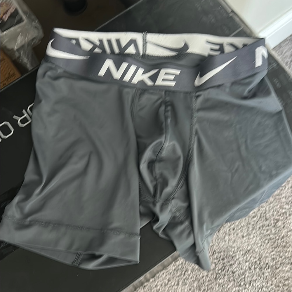 Nike Dark Gray Compression Shorts